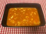 Tomatsuppe m/ suppehorn og ostebrød
